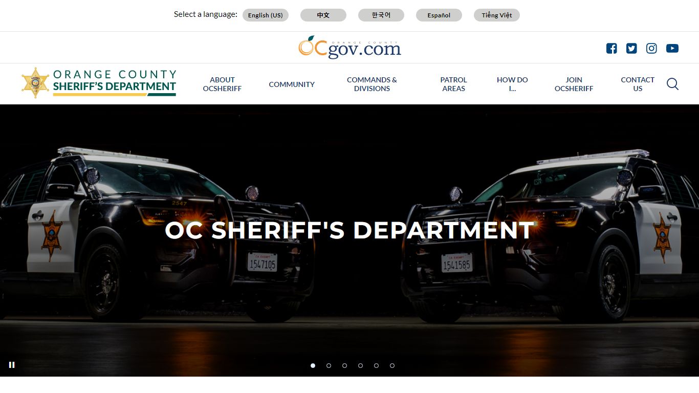 Central Men's and Women's Jails | Orange County California - Sheriff's ...